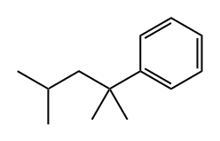 Benzene, (1,1,3-trimethylbutyl)- 化学構造式
