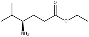 (R)-4-Amino-5-methyl-hexanoic acid ethyl ester Structure