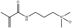 2-Propenamide, N-[3-(dimethyloxidoamino)propyl]-2-methyl- Struktur