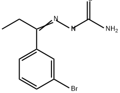 Hydrazinecarbothioamide, 2-[1-(3-bromophenyl)propylidene]- 结构式