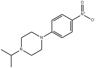1-异丙基-4-(4-硝基苯基)哌嗪, 443914-85-0, 结构式