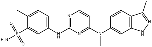 帕唑帕尼杂质3, 444731-47-9, 结构式