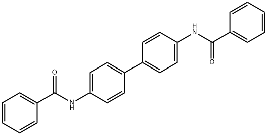 Benzamide, N,N'-[1,1'-biphenyl]-4,4'-diylbis- 结构式