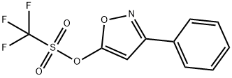 Methanesulfonic acid, 1,1,1-trifluoro-, 3-phenyl-5-isoxazolyl ester