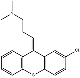 氯普噻吨杂质,4546-35-4,结构式