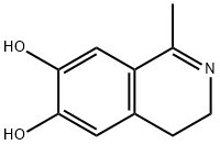 1,2-dehydrosalsolinol 结构式