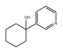 Cyclohexanol, 1-(3-pyridinyl)- Struktur