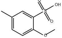 Benzenesulfonic acid, 2-methoxy-5-methyl-|2-甲氧基-5-甲基-苯磺酸