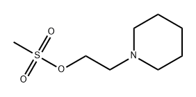1-Piperidineethanol, 1-methanesulfonate
