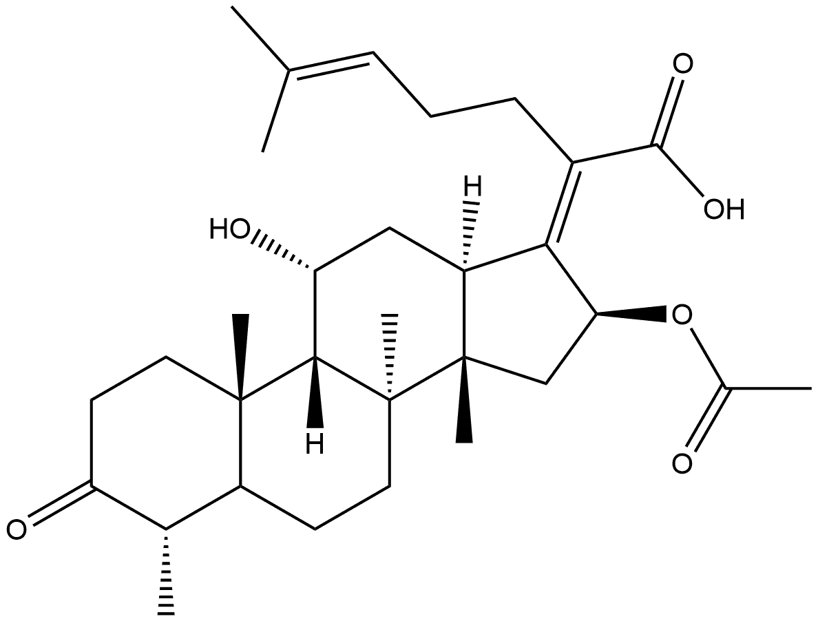 3-酮基夫西地酸(欧洲药典标准品), 4680-37-9, 结构式