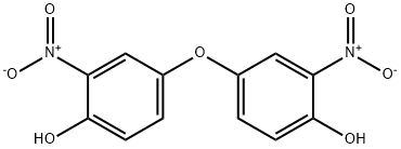 4-(4-羟基-3-硝基苯氧基)-2-硝基苯酚, 47169-38-0, 结构式