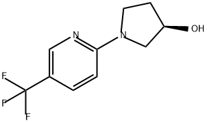 3-Pyrrolidinol, 1-[5-(trifluoromethyl)-2-pyridinyl]-, (3R)-