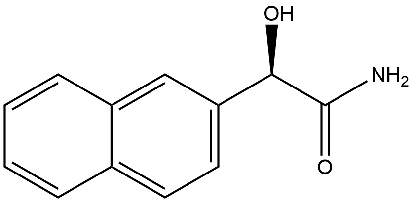 2-Naphthaleneacetamide, α-hydroxy-, (αR)-