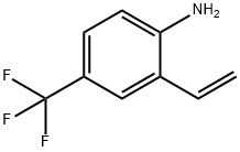 Benzenamine, 2-ethenyl-4-(trifluoromethyl)- Struktur