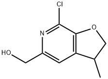 Furo[2,3-c]pyridine-5-methanol, 7-chloro-2,3-dihydro-3-methyl-