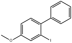 2-碘-4-甲氧基-1,1'-联苯 结构式