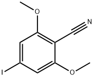 Benzonitrile, 4-iodo-2,6-dimethoxy- Struktur