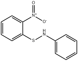 Benzenesulfenamide, 2-nitro-N-phenyl- Structure