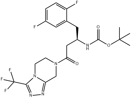 Sitagliptin Impurity 8 Structure