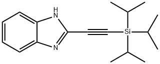 1H-Benzimidazole, 2-[2-[tris(1-methylethyl)silyl]ethynyl]-