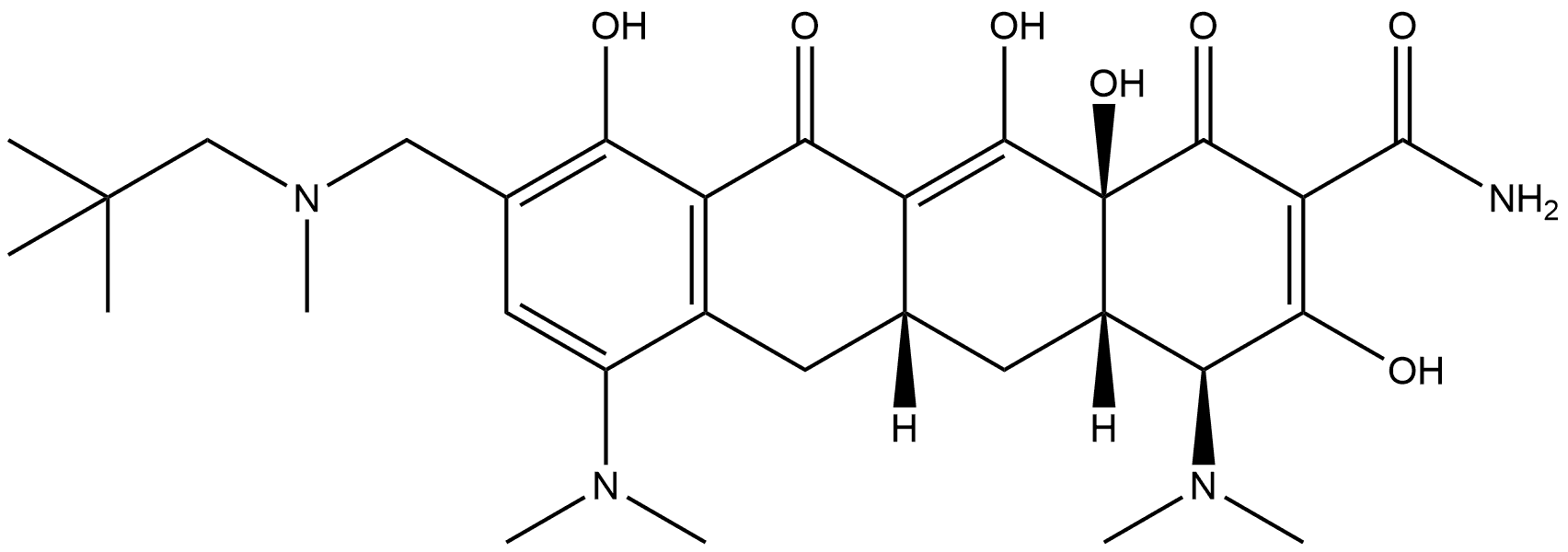 奥玛环素杂质14,488819-64-3,结构式