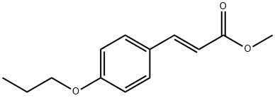 2-Propenoic acid, 3-(4-propoxyphenyl)-, methyl ester, (2E)-