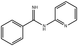 Benzenecarboximidamide, N-2-pyridinyl- Structure