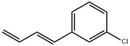 Benzene, 1-(1E)-1,3-butadien-1-yl-3-chloro- Struktur