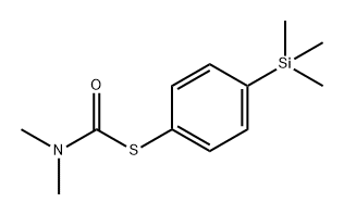 Carbamothioic acid, dimethyl-, S-[4-(trimethylsilyl)phenyl] ester (9CI)