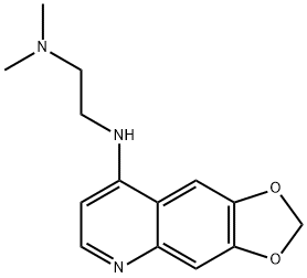1,2-Ethanediamine, N2-1,3-dioxolo[4,5-g]quinolin-8-yl-N1,N1-dimethyl- Structure