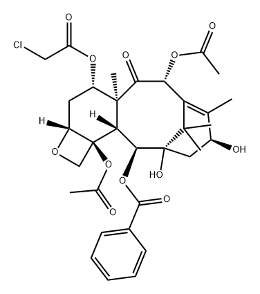 Acetic acid, 2-chloro-, (2aR,4S,4aS,6R,9S,11S,12S,12aR,12bS)-6,12b-bis(acetyloxy)-12-(benzoyloxy)-2a,3,4,4a,5,6,9,10,11,12,12a,12b-dodecahydro-9,11-dihydroxy-4a,8,13,13-tetramethyl-5-oxo-7,11-methano-1H-cyclodeca[3,4]benz[1,2-b]oxet-4-yl ester