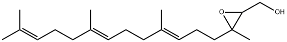 2-Oxiranemethanol, 3-methyl-3-[(3E,7E)-4,8,12-trimethyl-3,7,11-tridecatrien-1-yl]-