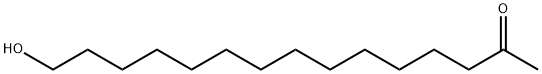 15-羟基-2-十五酮 结构式