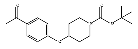 1-Piperidinecarboxylic acid, 4-(4-acetylphenoxy)-, 1,1-dimethylethyl ester