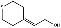 Ethanol, 2-(tetrahydro-4H-thiopyran-4-ylidene)- 结构式
