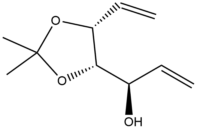 1,3-Dioxolane-4-methanol, α,5-diethenyl-2,2-dimethyl-, (αR,4S,5R)-