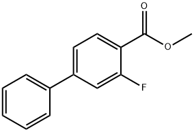 [1,1'-Biphenyl]-4-carboxylic acid, 3-fluoro-, methyl ester 结构式
