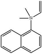 Naphthalene, 1-(ethenyldimethylsilyl)- Struktur