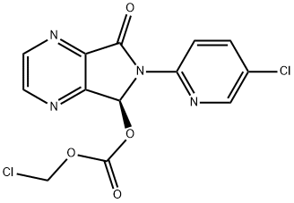 Carbonic acid, chloromethyl (5S)-6-(5-chloro-2-pyridinyl)-6,7-dihydro-7-oxo-5H-pyrrolo[3,4-b]pyrazin-5-yl ester