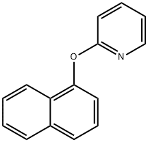 Pyridine, 2-(1-naphthalenyloxy)-