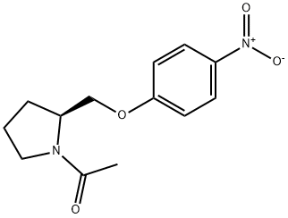 Ethanone, 1-[(2S)-2-[(4-nitrophenoxy)methyl]-1-pyrrolidinyl]-