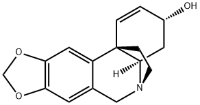 1,2-ジデヒドロクリナン-3α-オール 化学構造式