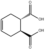 4-Cyclohexene-1,2-dicarboxylic acid, (1S,2S)- Struktur