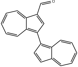 [1,1'-Biazulene]-3-carboxaldehyde 结构式