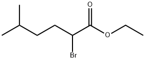 2-溴-5-甲基己酸乙酯 结构式