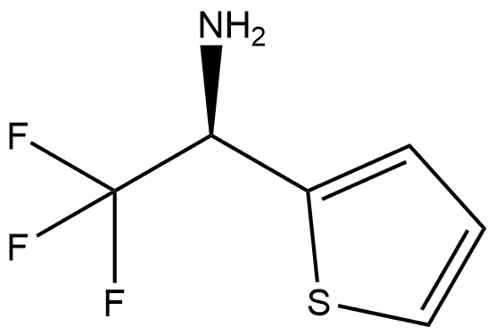 (1R)-2,2,2-TRIFLUORO-1-(2-THIENYL)ETHYLAMINE 结构式