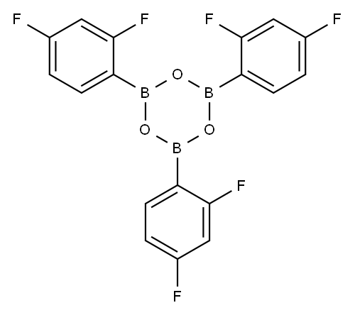 Boroxin, tris(2,4-difluorophenyl)- (9CI)
