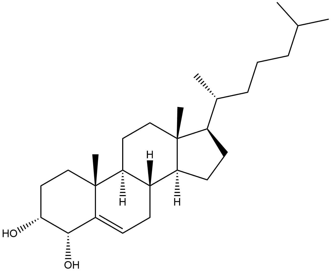 胆固醇杂质15, 51238-11-0, 结构式
