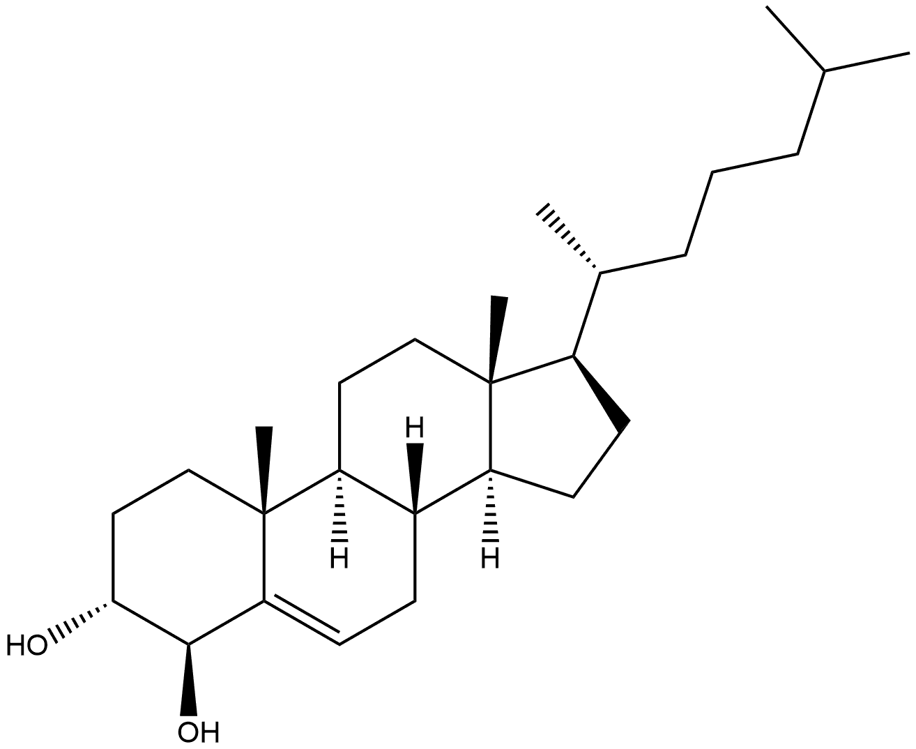 胆固醇杂质13, 51238-12-1, 结构式