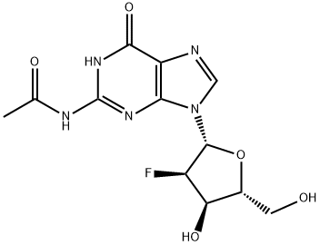N2-乙酰基-2'-氟脱氧鸟苷,514830-13-8,结构式